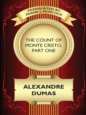 cover image of The Count of Monte Cristo, Part One